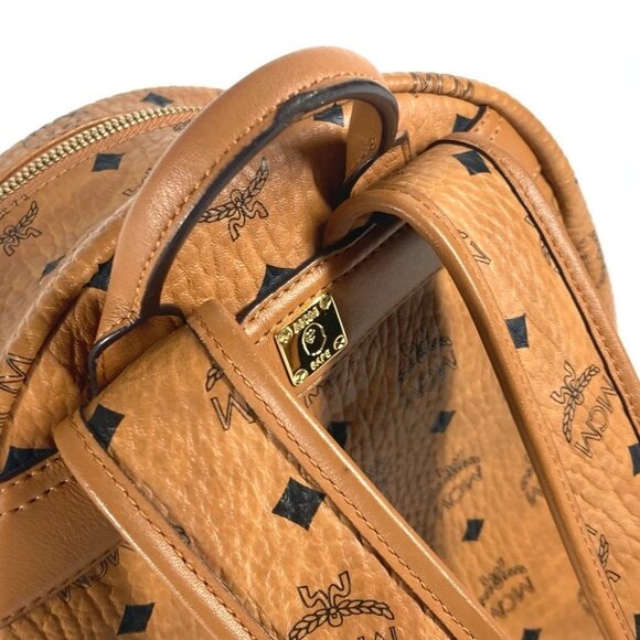 MCM BAPE Ape collaboration Shark Stark Backpack Bag Backpack - Picture 4 of 14